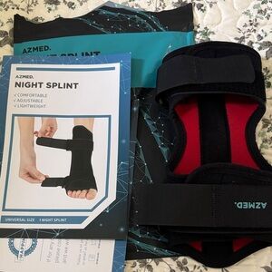 Azmed Black and Red Night Splint